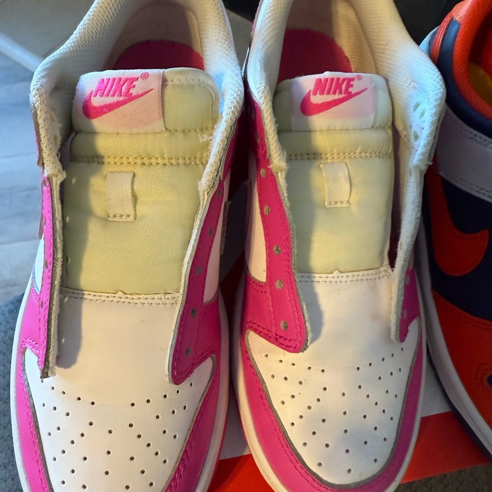 Nike Kids Sneakers - White and Pink